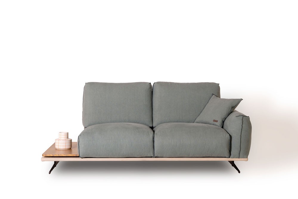 BOBOLI - Sofa with side table